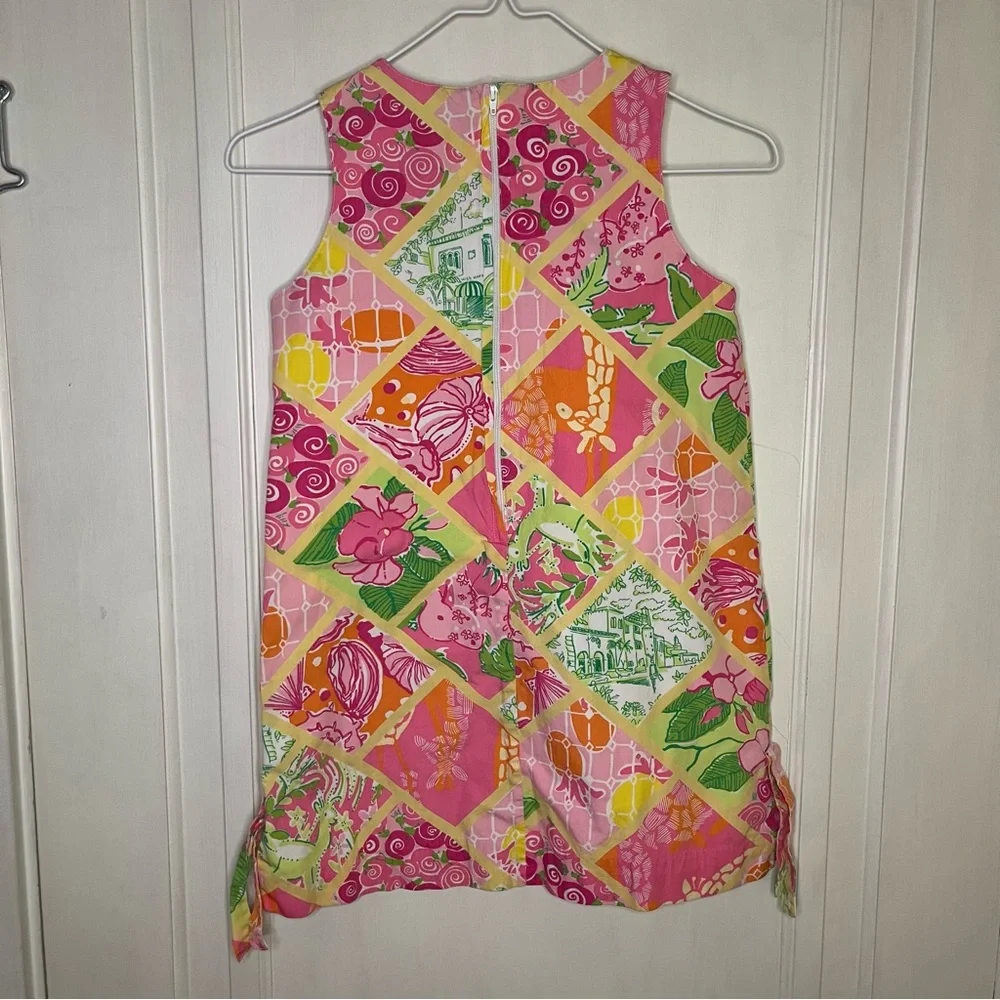 Lilly Pulitzer Multi-Color Floral Print Size 7 - Picture 6 of 6